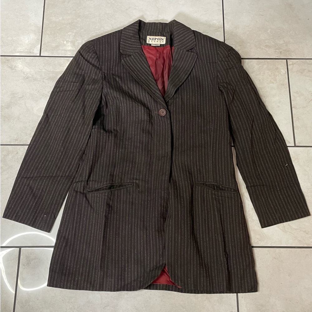 Nipon Studio Long Sleeve Shirt - Size 10, Polyester/Nylon Blend